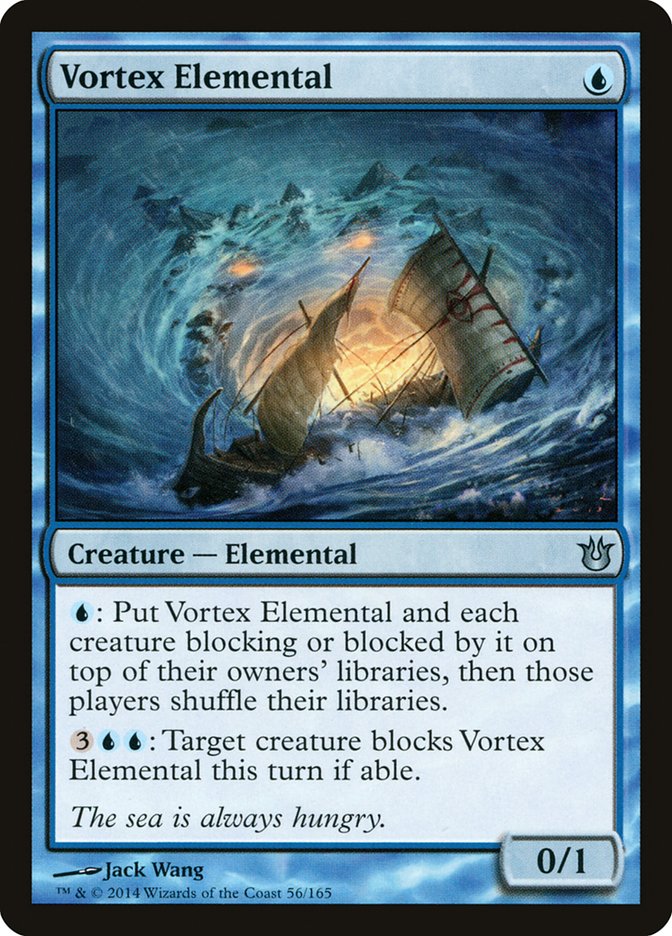 {C} Vortex Elemental [Born of the Gods][BNG 056]