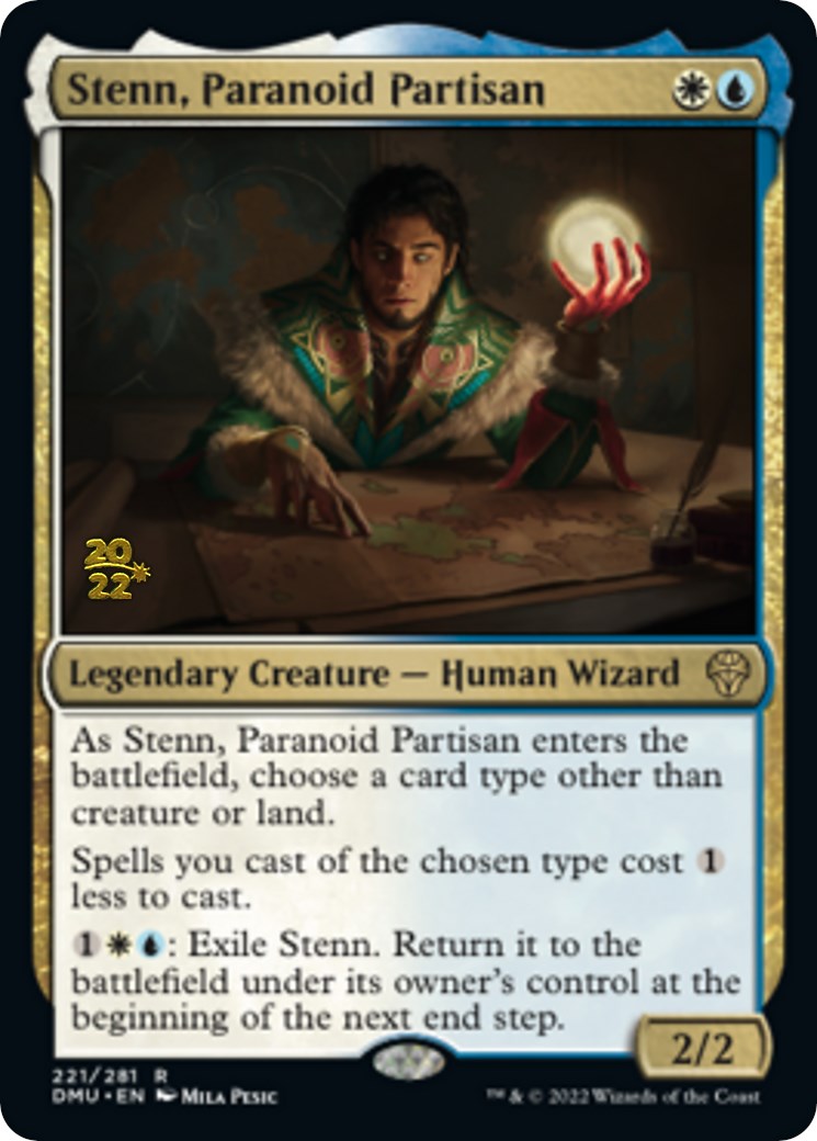 {@R} Stenn, Paranoid Partisan [Dominaria United Prerelease Promos][PR DMU 221]