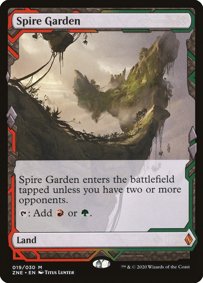 {R} Spire Garden (Expeditions) [Zendikar Rising Expeditions][ZNE 019]