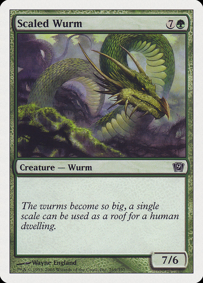 {C} Scaled Wurm [Ninth Edition][9ED 269]