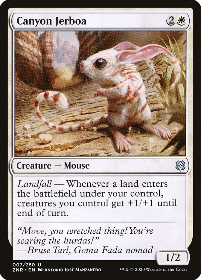 {C} Canyon Jerboa [Zendikar Rising][ZNR 007]