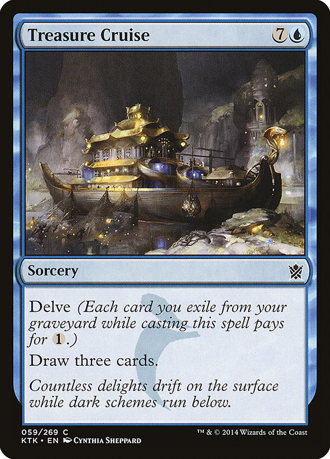 {C} Treasure Cruise [Khans of Tarkir][KTK 059]