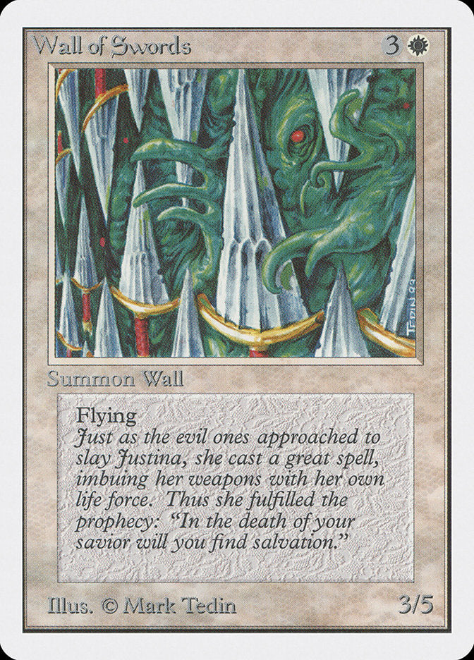 {C} Wall of Swords [Unlimited Edition][2ED 043]