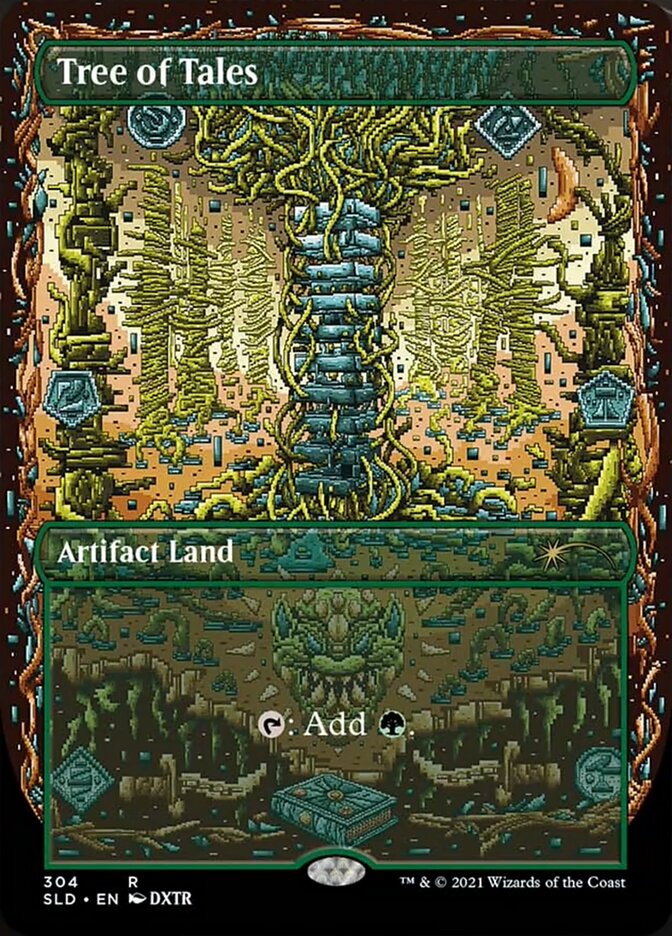 {R} Tree of Tales (Borderless) [Secret Lair Drop Series][SLD 304]