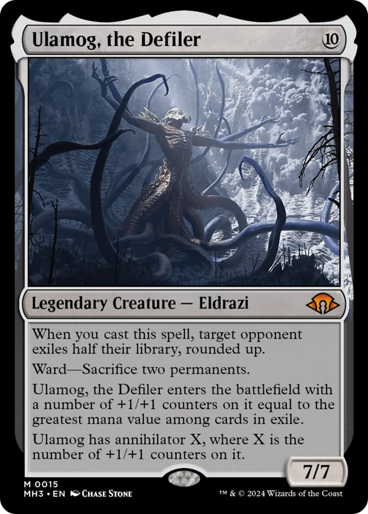 {R} Ulamog, the Defiler [Modern Horizons 3][MH3 015]