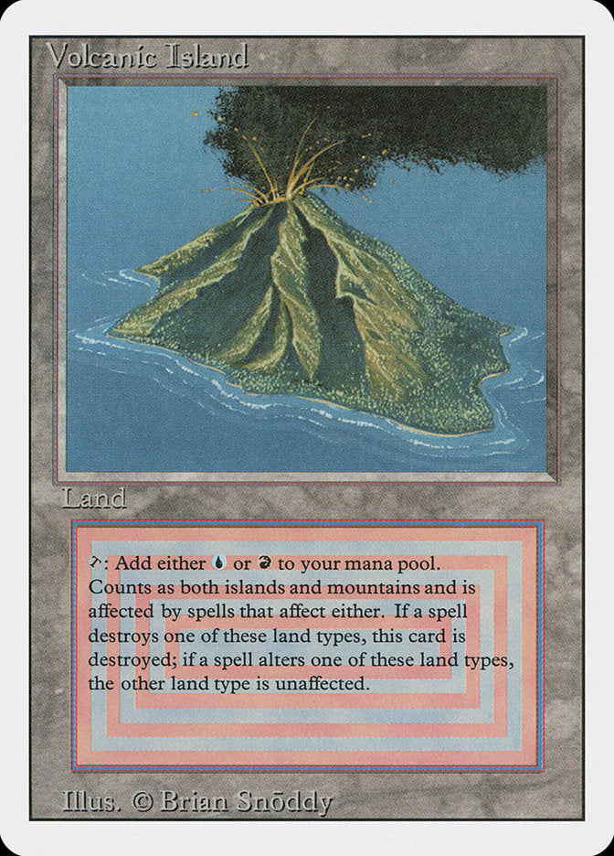 {R} Volcanic Island [Revised Edition][3ED 291]