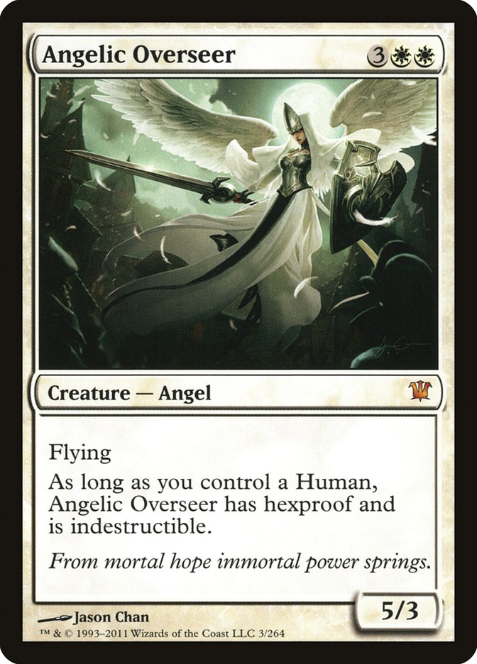 {R} Angelic Overseer [Innistrad][ISD 003]