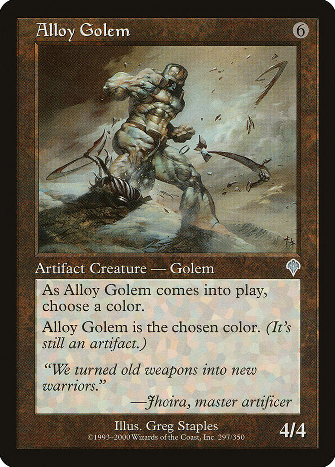 {C} Alloy Golem [Invasion][INV 297]