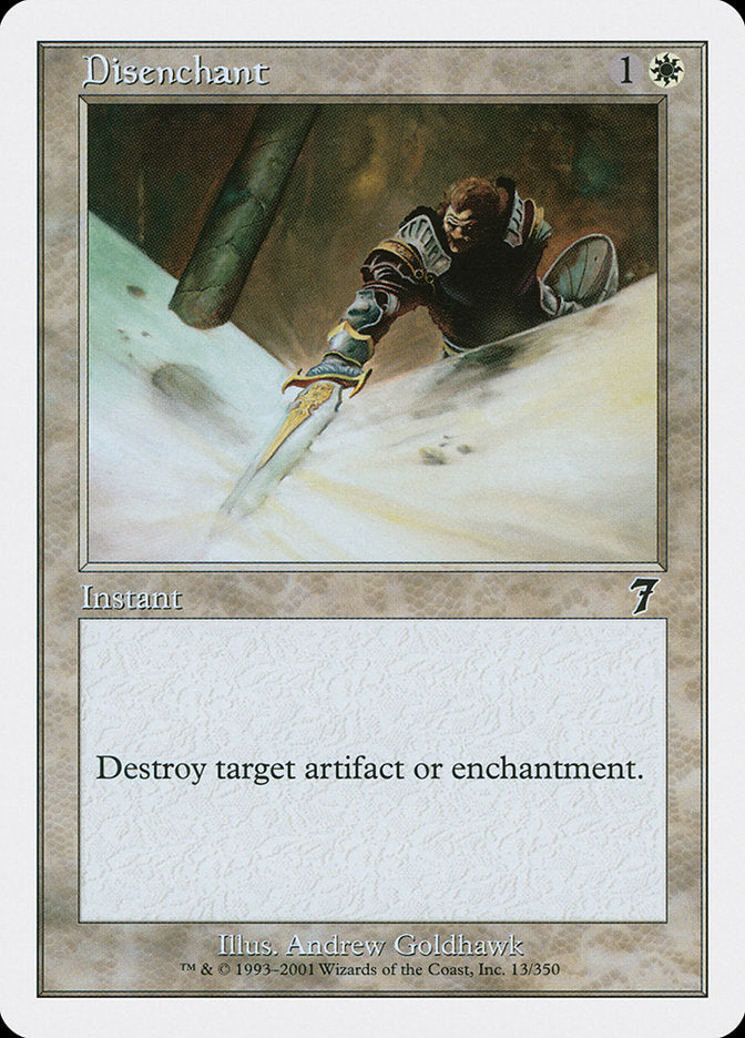 {C} Disenchant [Seventh Edition][7ED 013]