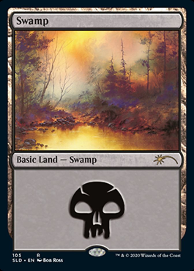 {B}[SLD 105] Swamp (105) [Secret Lair Drop Series]