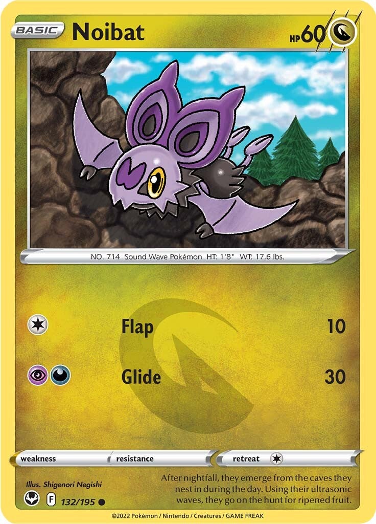 [PKM-C] Noibat (132/195) [Sword & Shield: Silver Tempest]