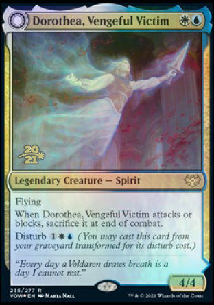 {@R} Dorothea, Vengeful Victim // Dorothea's Retribution [Innistrad: Crimson Vow Prerelease Promos][PR VOW 235]