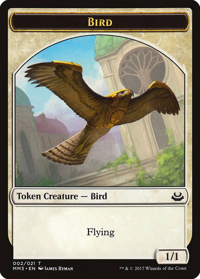 {T} Bird Token [Modern Masters 2017 Tokens][TMM3 002]