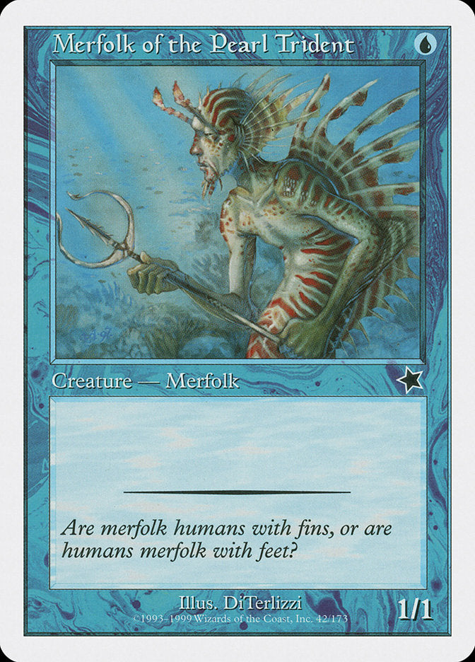 {C} Merfolk of the Pearl Trident [Starter 1999][S99 042]