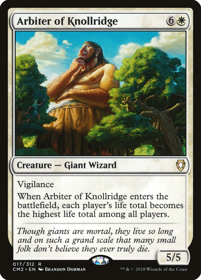 {R} Arbiter of Knollridge [Commander Anthology Volume II][CM2 017]