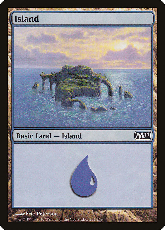 {B}[M11 237] Island (237) [Magic 2011]