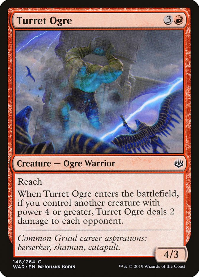 {C} Turret Ogre [War of the Spark][WAR 148]