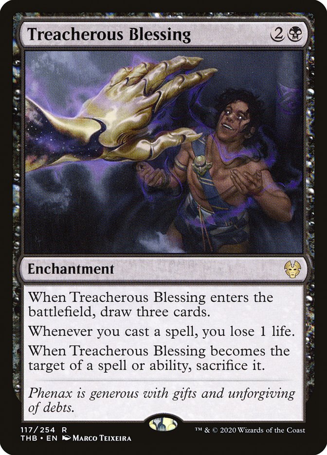 {R} Treacherous Blessing [Theros Beyond Death][THB 117]