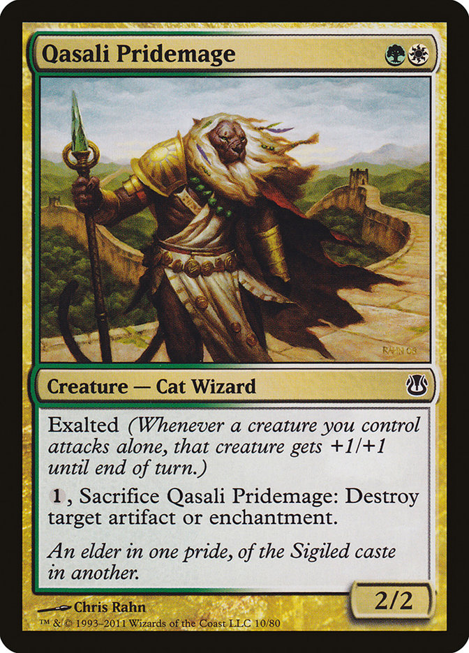 {C} Qasali Pridemage [Duel Decks: Ajani vs. Nicol Bolas][DDH 010]