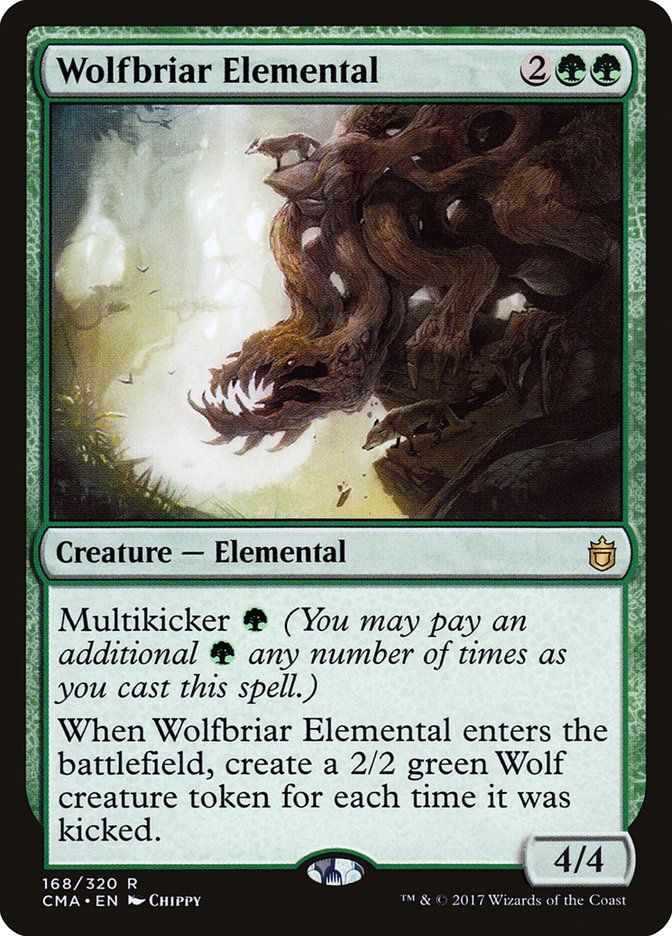 {R} Wolfbriar Elemental [Commander Anthology][CMA 168]