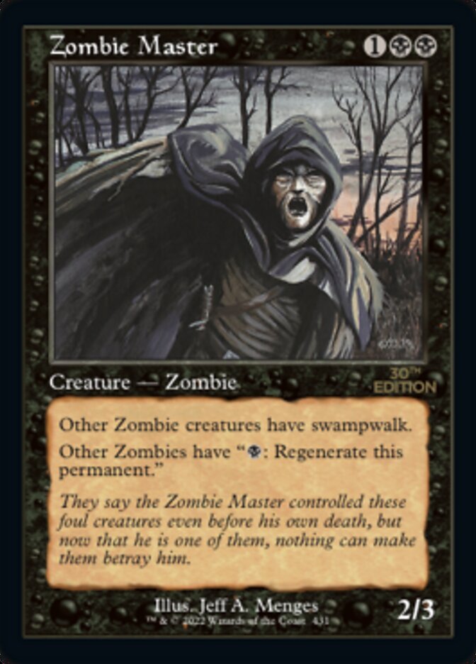 {R} Zombie Master (Retro) [30th Anniversary Edition][30A 431]