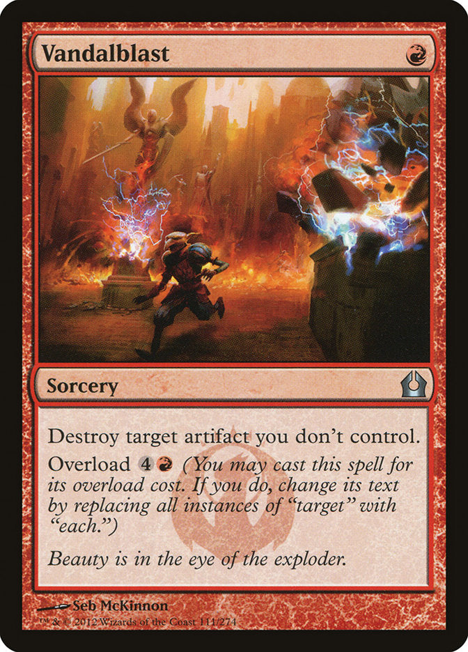 {C} Vandalblast [Return to Ravnica][RTR 111]