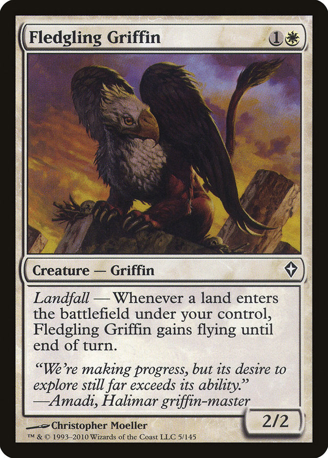 {C} Fledgling Griffin [Worldwake][WWK 005]