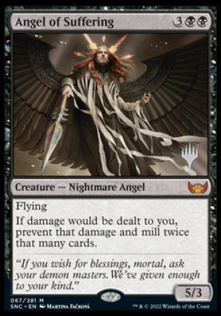 {R} Angel of Suffering (Promo Pack) [Streets of New Capenna Promos][PP SNC 067]