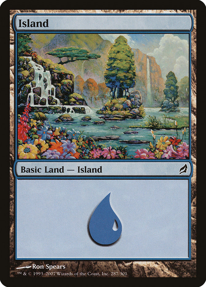 {B}[LRW 287] Island (287) [Lorwyn]