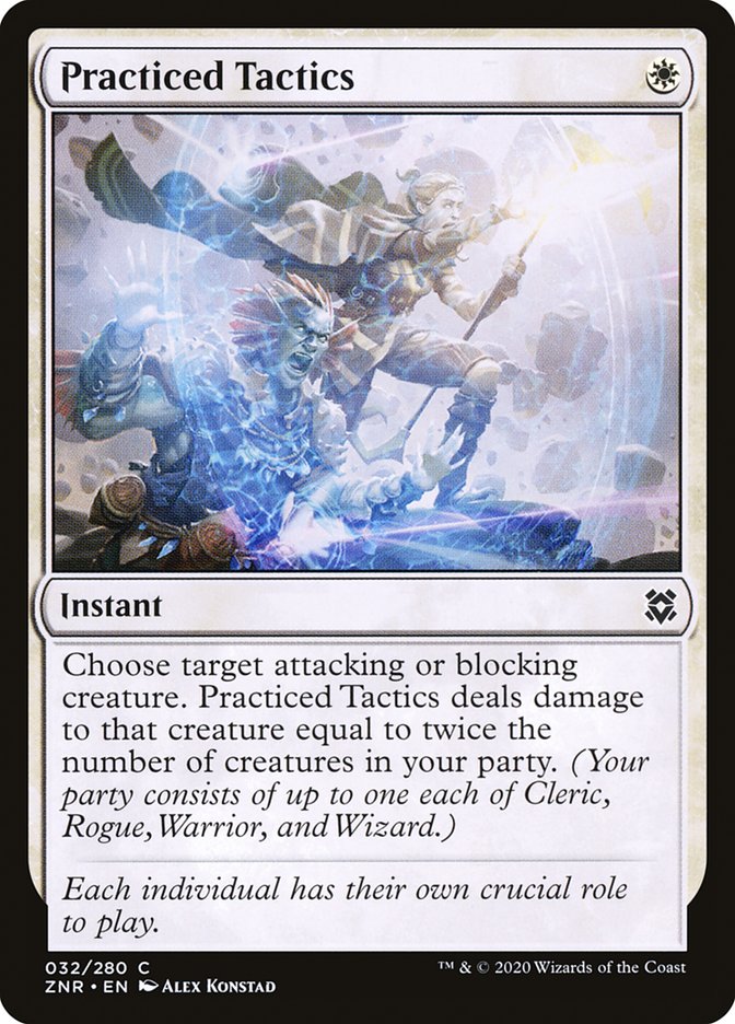 {C} Practiced Tactics [Zendikar Rising][ZNR 032]