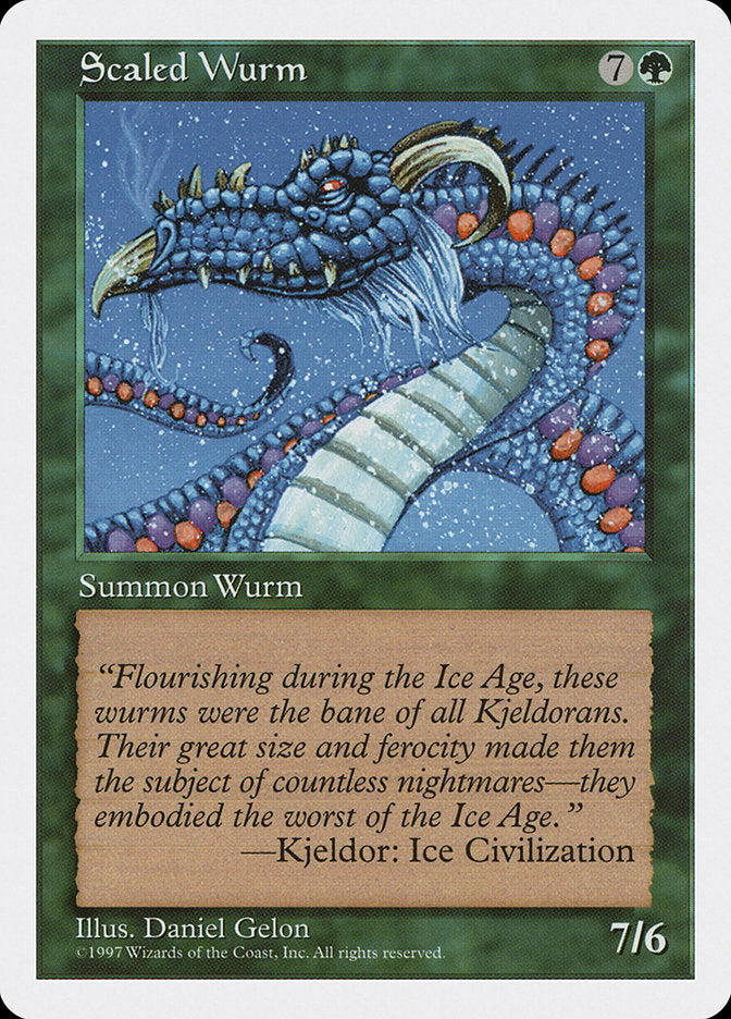 {C} Scaled Wurm [Fifth Edition][5ED 322]