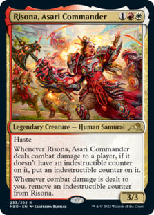 {R} Risona, Asari Commander [Kamigawa: Neon Dynasty][NEO 233]