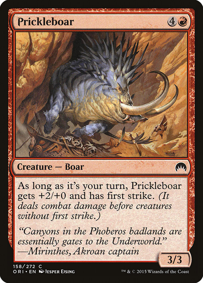 {C} Prickleboar [Magic Origins][ORI 158]