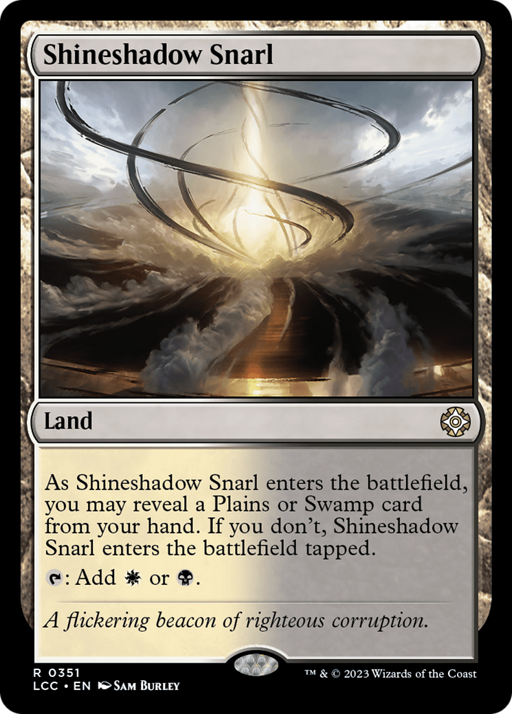 {R} Shineshadow Snarl [The Lost Caverns of Ixalan Commander][LCC 351]