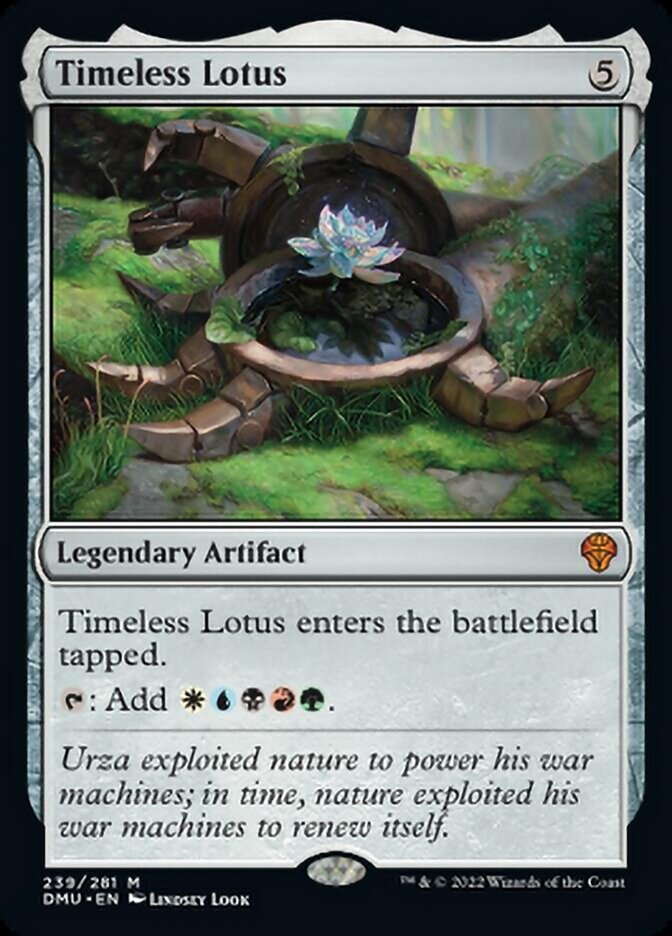 {@R} Timeless Lotus [Dominaria United][DMU 239]