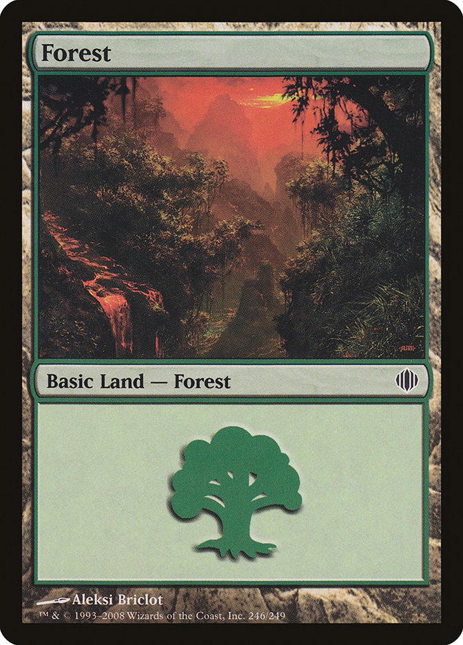 {B}[ALA 246] Forest (246) [Shards of Alara]