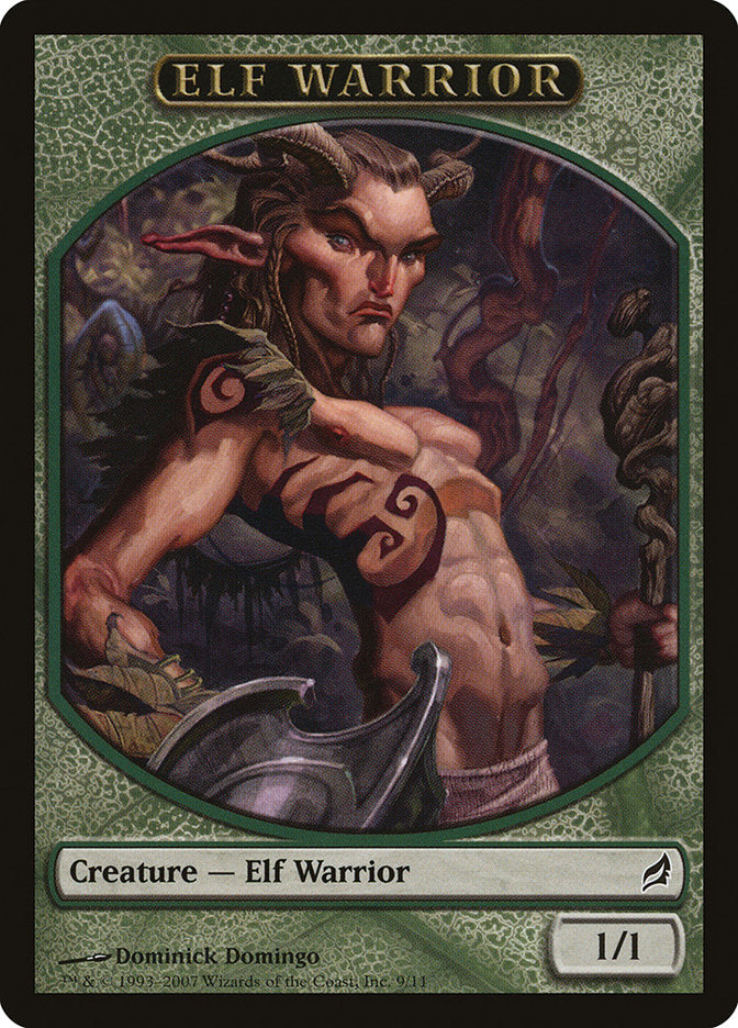 {T} Elf Warrior Token [Lorwyn Tokens][TLRW 009]