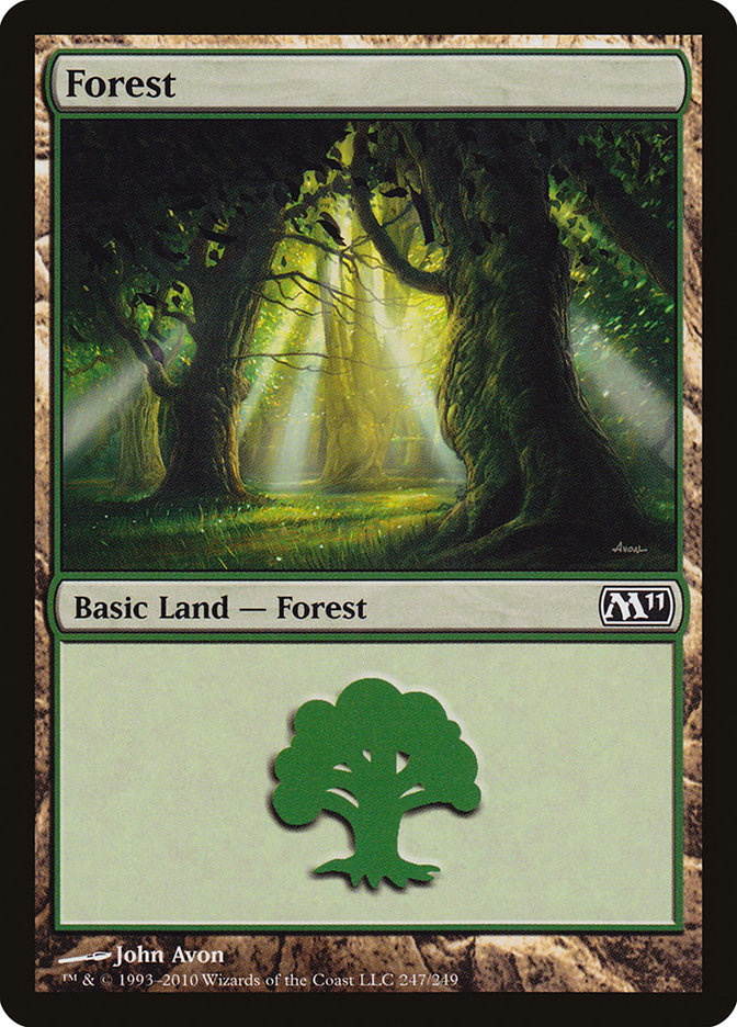 {B}[M11 247] Forest (247) [Magic 2011]