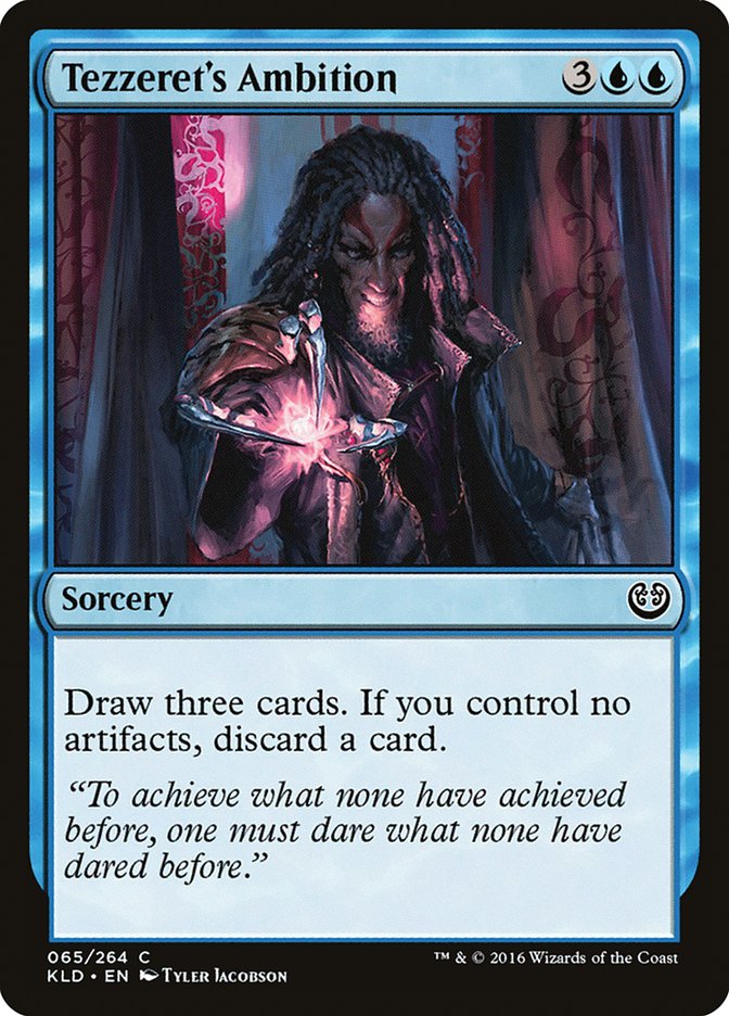 {C} Tezzeret's Ambition [Kaladesh][KLD 065]