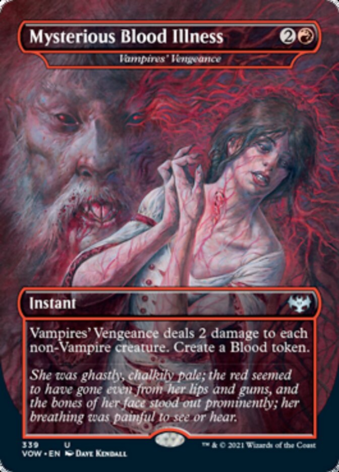 {C} Vampires' Vengeance - Mysterious Blood Illness [Innistrad: Crimson Vow][VOW 339]