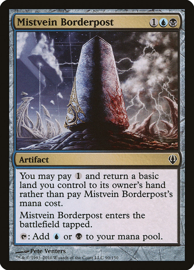 {C} Mistvein Borderpost [Archenemy][ARC 090]