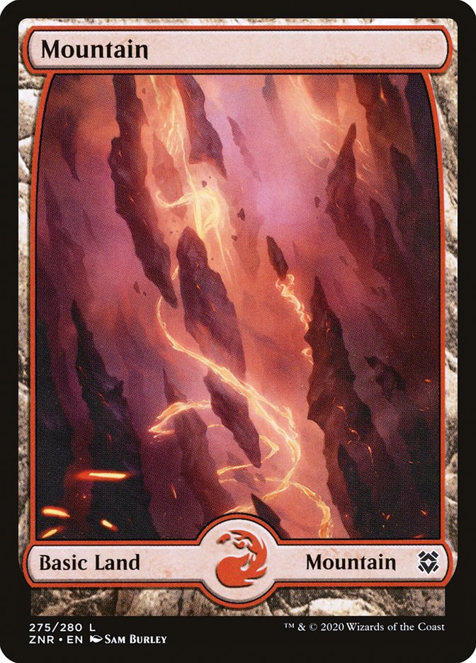 {B}[ZNR 275] Mountain (275) [Zendikar Rising]