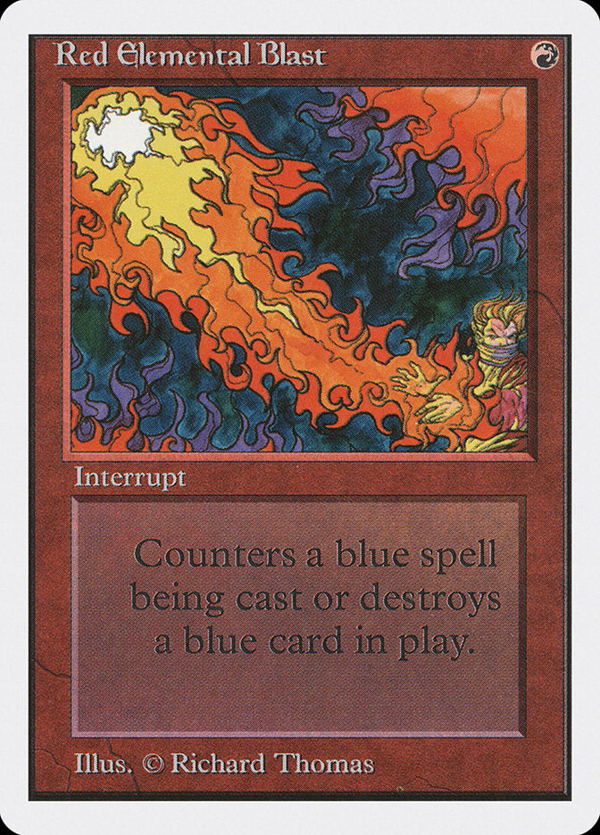 {C} Red Elemental Blast [Unlimited Edition][2ED 170]