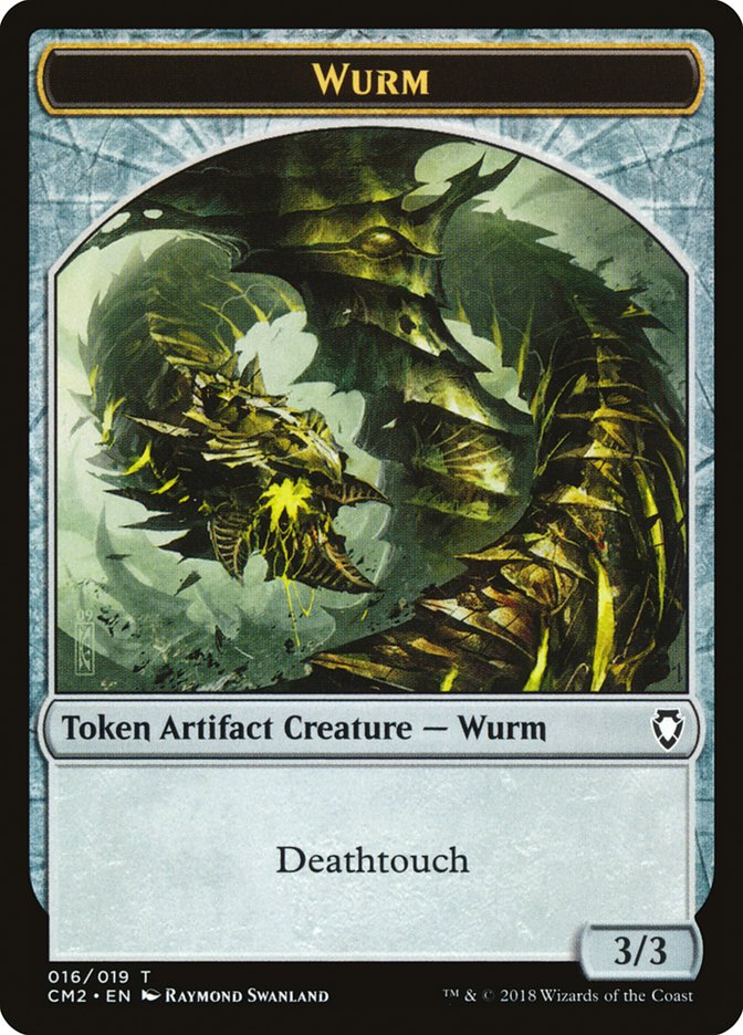 {T} Wurm Token (016/019) [Commander Anthology Volume II Tokens][TCM2 016]