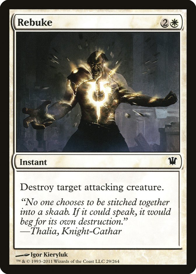 {C} Rebuke [Innistrad][ISD 029]