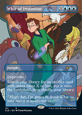 {R} Whir of Invention (Borderless) [Secret Lair Drop Series][SLD 311]