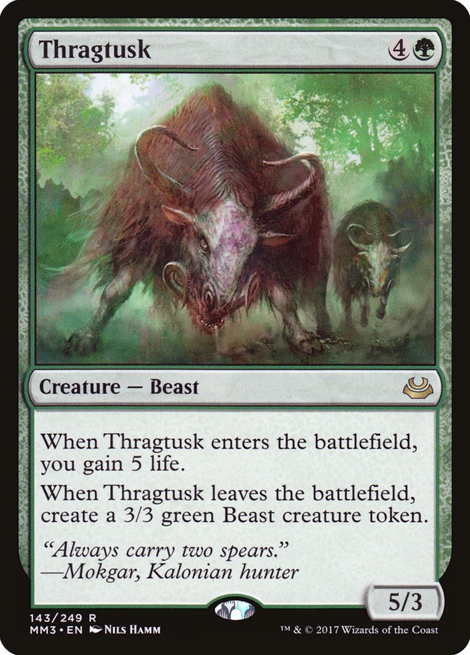 {R} Thragtusk [Modern Masters 2017][MM3 143]