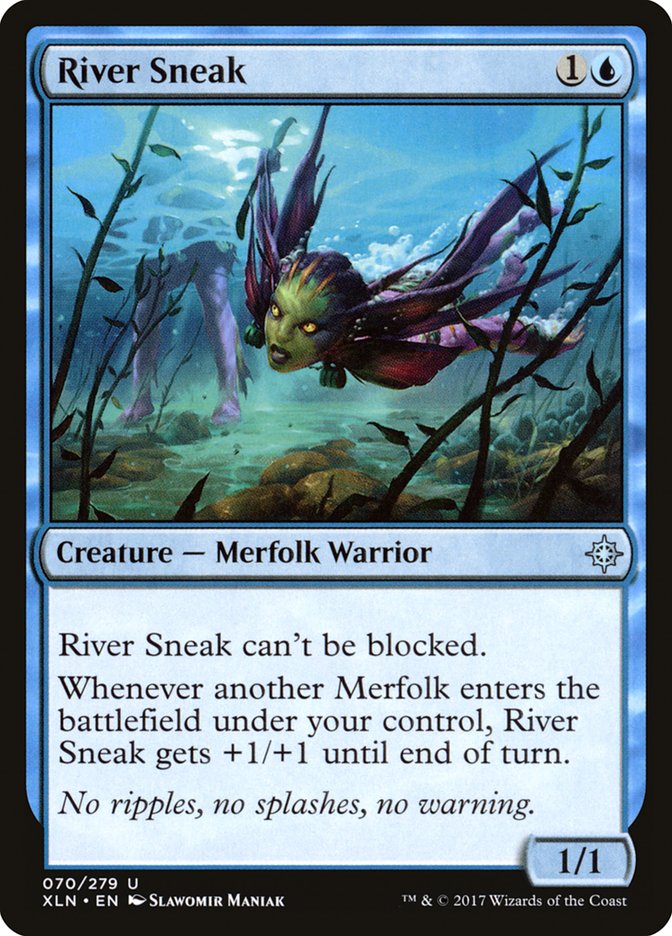 {C} River Sneak [Ixalan][XLN 070]