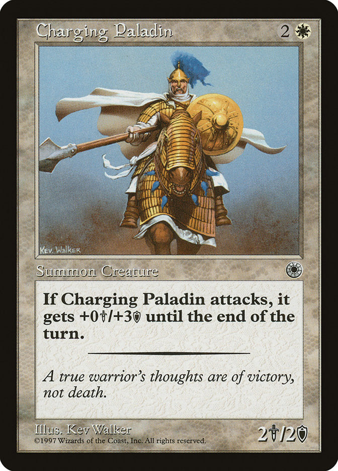 {C} Charging Paladin [Portal][POR 011]