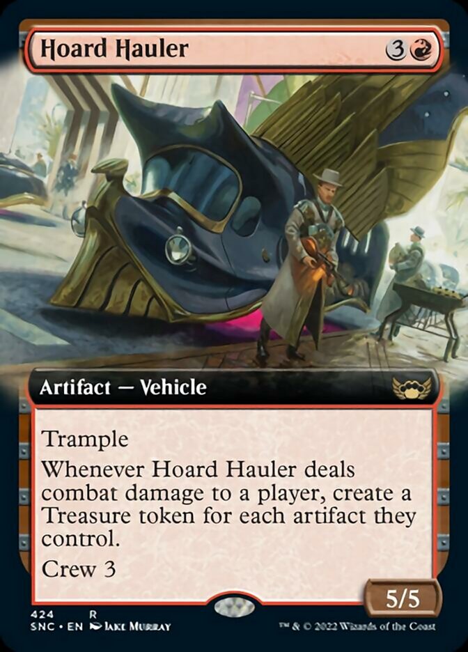 {R} Hoard Hauler (Extended Art) [Streets of New Capenna][SNC 424]